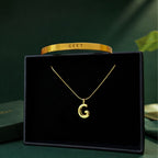 Personalised Bracelet & Bubble Necklace Gift Set