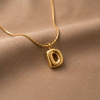 Personalised Bracelet & Bubble Necklace Gift Set