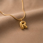 Personalised Bracelet & Bubble Necklace Gift Set