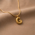 Personalised Bracelet & Bubble Necklace Gift Set