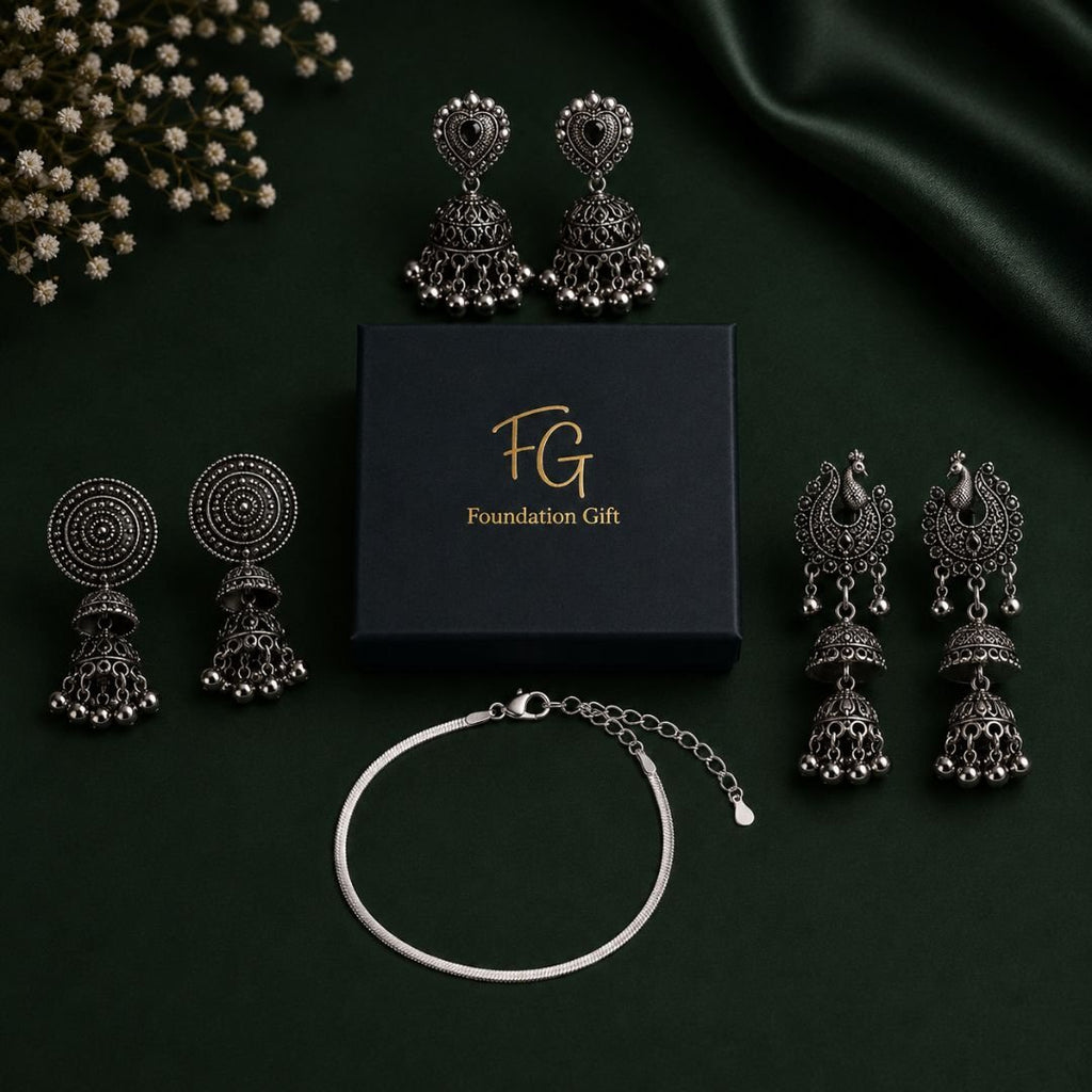 Jhumka & Snake Anklet Gift Set