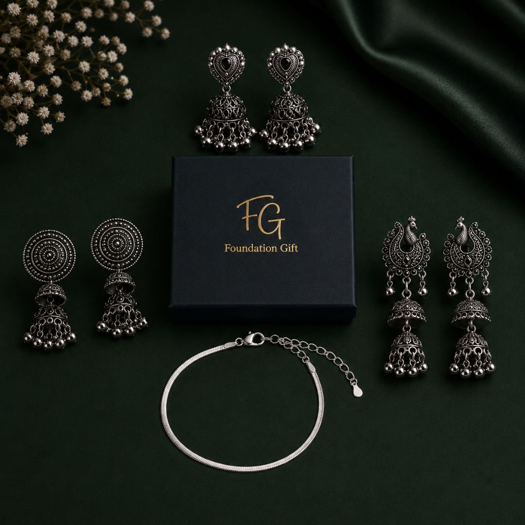 Jhumka & Snake Anklet Gift Set